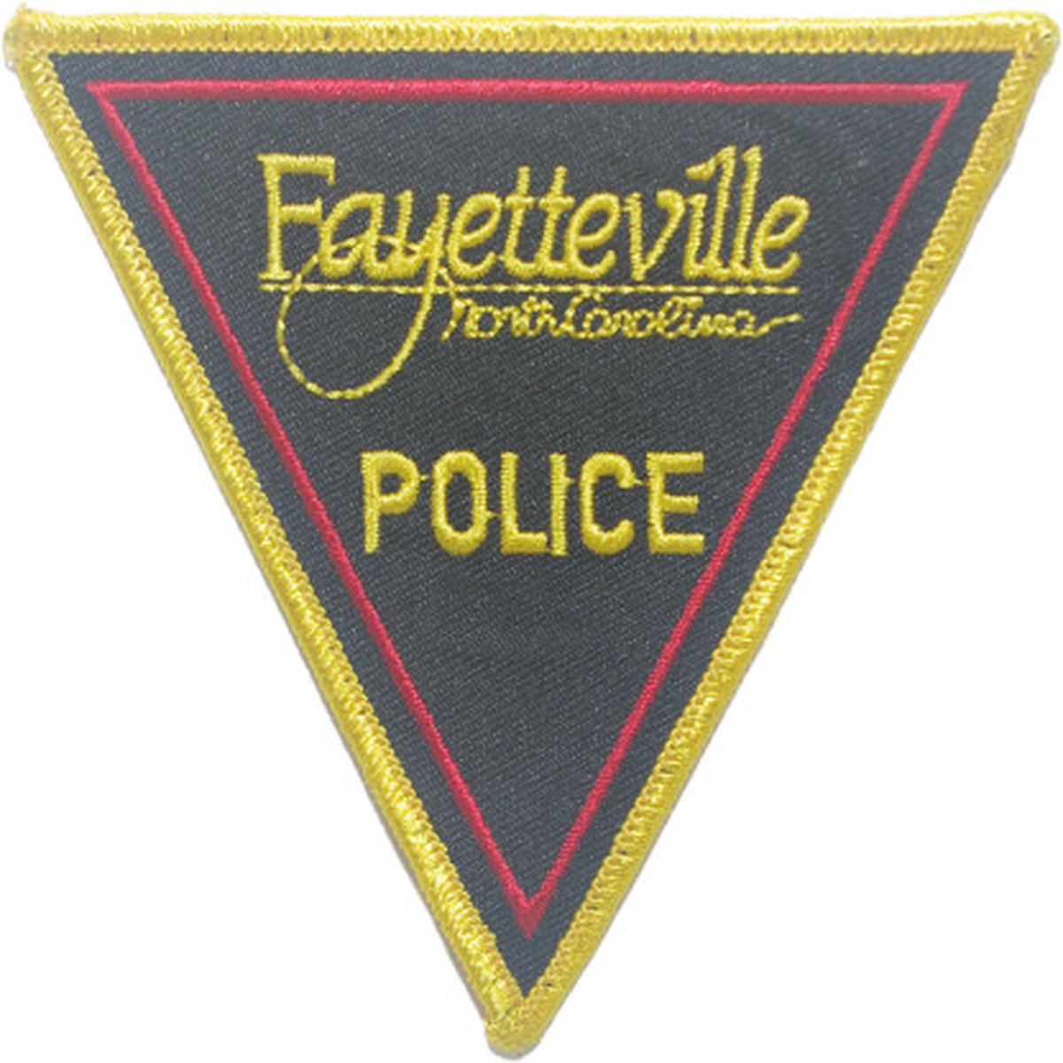 Fayetteville North Carolina police geborduurde patch embleem | Opnaai